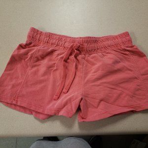 Comfort Colors Stretchy Shorts Size Large, Color Watermelon 2 Pairs